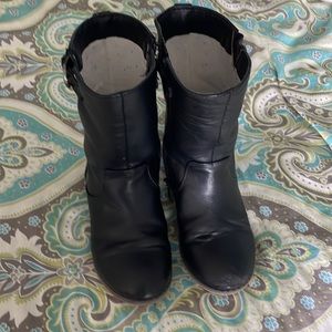 Cat & Jack girls black boots